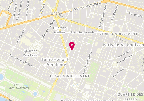 Plan de Hakata Choten OPERA, 53 Rue des Petits Champs, 75001 Paris