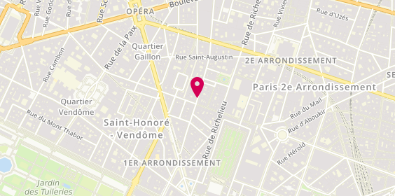 Plan de Koetsu, 42 Rue Sainte-Anne, 75002 Paris