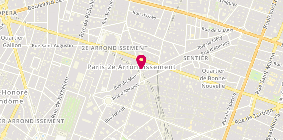 Plan de M'suschi, 108 Rue Montmartre, 75002 Paris