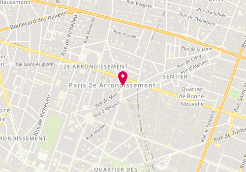 Plan de Timi Sushi, 110 Rue Montmartre, 75002 Paris