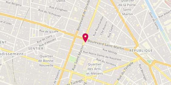 Plan de Fuuga Ya, 330 Rue Saint-Martin, 75003 Paris