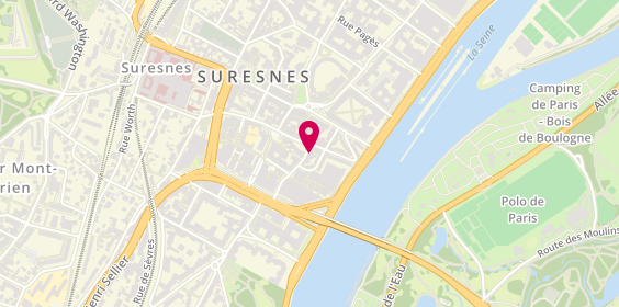 Plan de Tsubasa, 24 Rue des Bourets, 92150 Suresnes