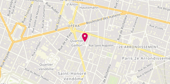 Plan de Zakuro, 4 Rue de Port-Mahon, 75002 Paris