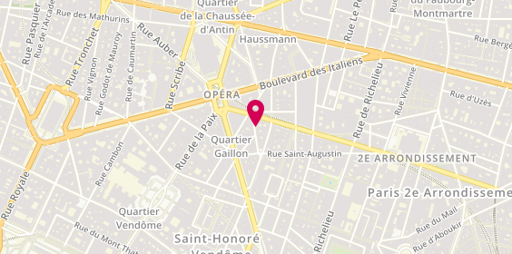 Plan de Omurice, 10 Rue de Port-Mahon, 75002 Paris