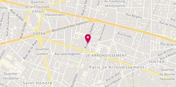 Plan de Devant-vous, 80 Rue de Richelieu, 75002 Paris