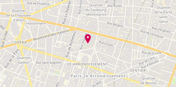 Plan de Kimochi, 24 Gal Montmartre, 75002 Paris