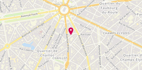 Plan de Pages, 4 Rue Auguste Vacquerie, 75116 Paris