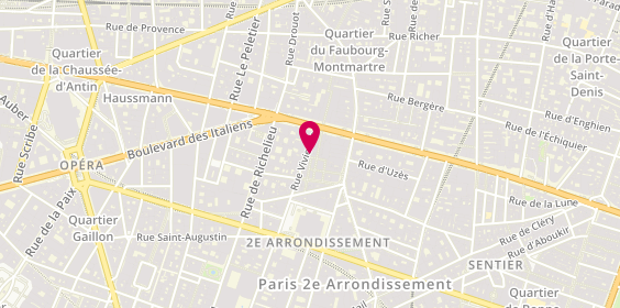 Plan de Bokan, 38 Bis Rue Vivienne, 75002 Paris