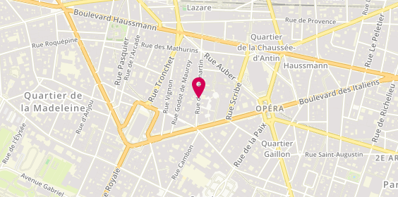 Plan de Ao Izakaya, 12 Rue de Caumartin, 75009 Paris