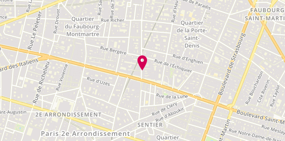 Plan de Nagatomi - Tk Sushi, 6 Rue du Faubourg Poissonnière, 75010 Paris