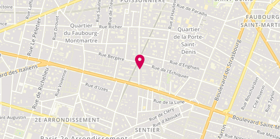 Plan de Nishikura, 12 Rue du Faubourg Poissonnière, 75010 Paris