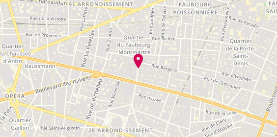Plan de Kokuban, 10 Rue du Faubourg Montmartre, 75009 Paris