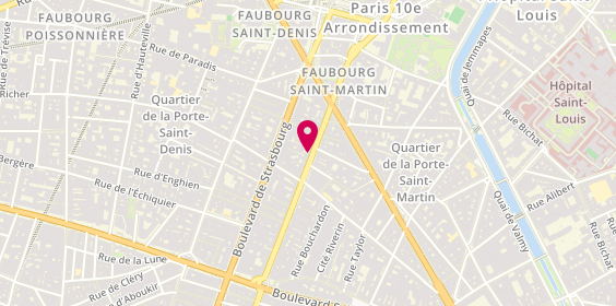 Plan de Ghido Ramen, 77 Rue du Faubourg Saint-Martin, 75010 Paris