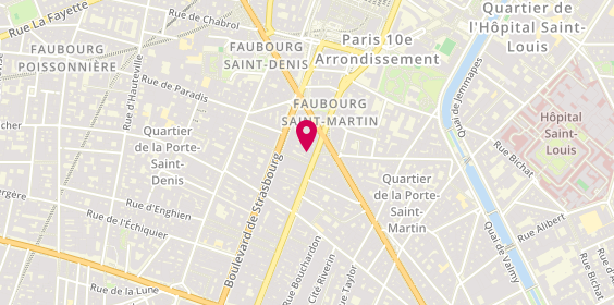 Plan de Sushirama, 95 Rue du Faubourg Saint-Martin, 75010 Paris
