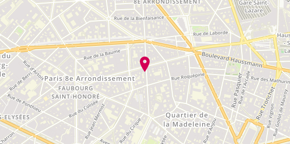 Plan de Kyokoi, 37 Rue de Miromesnil, 75008 Paris