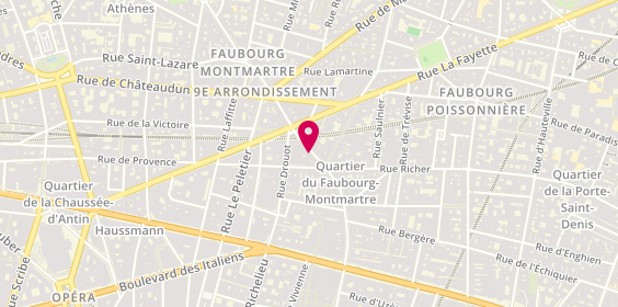 Plan de Neko Ramen WA, 41 Rue du Faubourg Montmartre, 75009 Paris