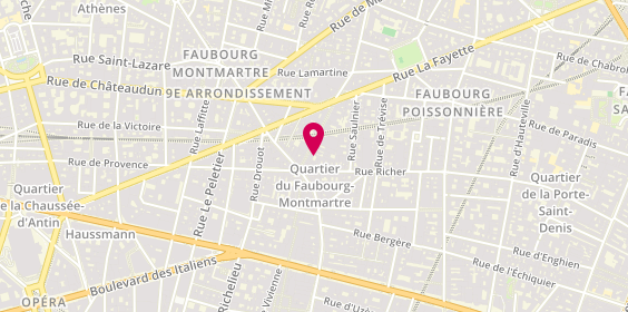 Plan de KUMA - Cadet, 8 Rue Cadet, 75009 Paris