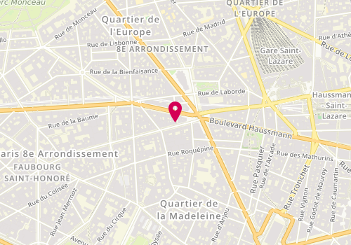 Plan de Saitama, 6 Rue la Boétie, 75008 Paris