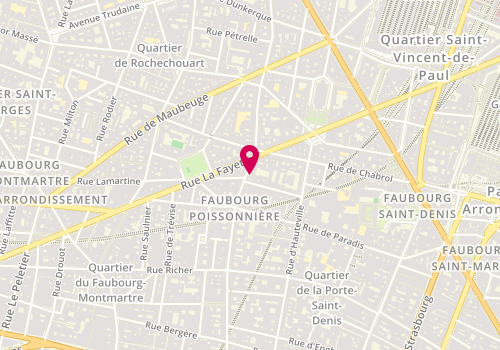 Plan de Sushi House, 80 Rue du Faubourg Poissonnière, 75010 Paris