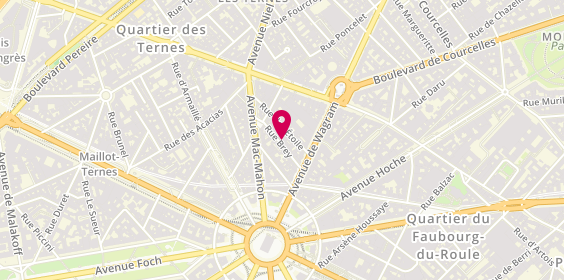 Plan de Nagoya, 16 Rue Brey, 75017 Paris