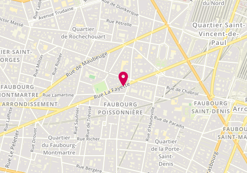 Plan de Yoji, 92 Rue la Fayette, 75009 Paris