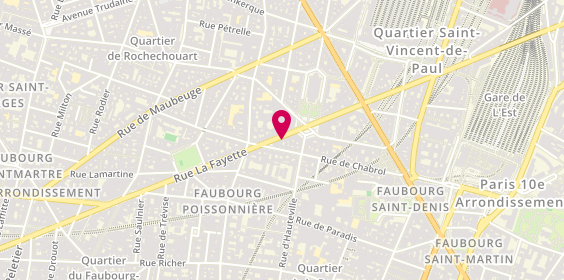 Plan de Au Petit Bonheur, 102 Rue la Fayette, 75010 Paris