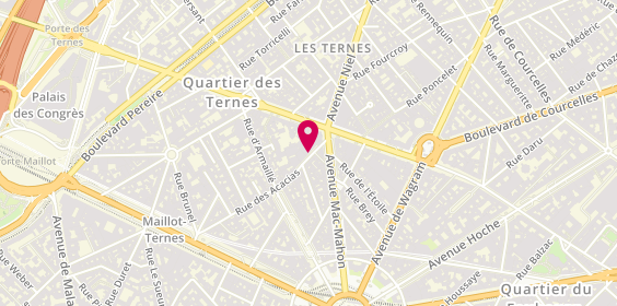 Plan de Isumo, 47-51 Rue des Acacias, 75017 Paris