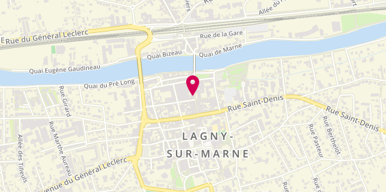 Plan de A la Brie des Sushis, 30 Rue du Chemin de Fer, 77400 Lagny-sur-Marne