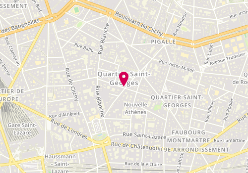 Plan de Oinari, 34 Rue la Bruyère, 75009 Paris