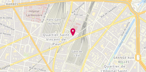 Plan de Samourïce, 19 Rue de l'Aqueduc, 75010 Paris