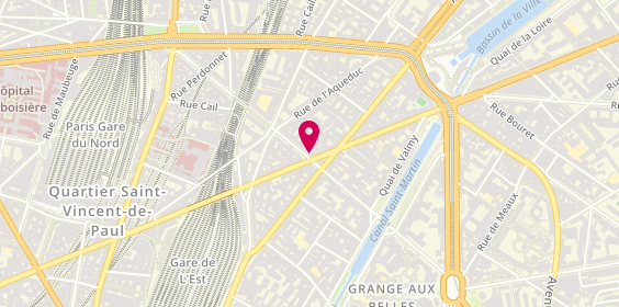 Plan de Oshii, 38 Rue Louis Blanc, 75010 Paris