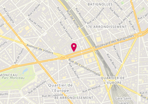 Plan de Sakata, 88 Boulevard des Batignolles, 75017 Paris