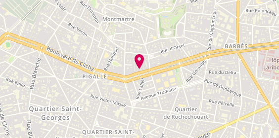 Plan de Kintaro, 106 Blvd Marguerite de Rochechouart, 75018 Paris