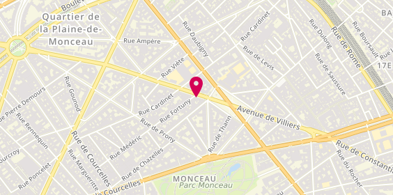 Plan de Bozen, 39 avenue de Villiers, 75017 Paris