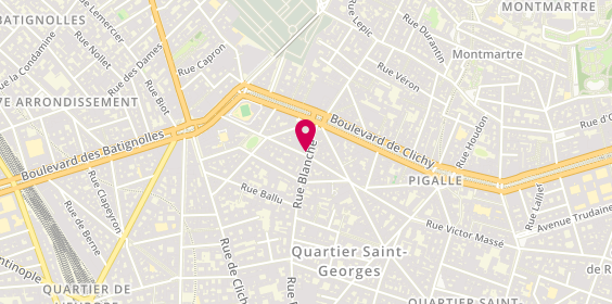 Plan de Tsubame, 40 Rue de Douai, 75009 Paris
