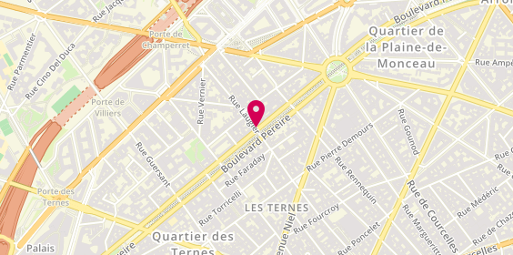 Plan de Fuji Tomy, 154 Boulevard Pereire, 75017 Paris