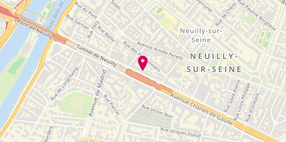 Plan de Sushi Shop, 146 Av. Charles de Gaulle, 92200 Neuilly-sur-Seine