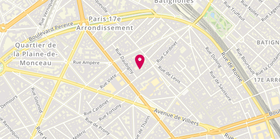 Plan de Osaki Sushi, 87 Rue Cardinet, 75017 Paris