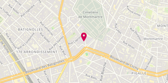 Plan de Chez Meng et Sushi Akashi, 5 Rue Forest, 75018 Paris