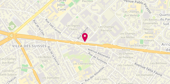Plan de Sushi Nanterre, 135 avenue Georges Clémenceau, 92000 Nanterre