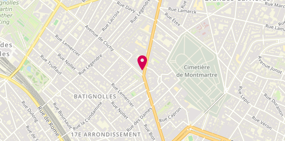 Plan de Thé Vert, 3 avenue de Saint-Ouen, 75017 Paris