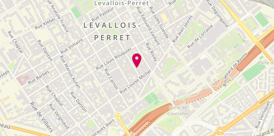 Plan de O'Woks, 14 Rue Trébois, 92300 Levallois-Perret