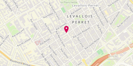 Plan de Haki Ramen, 49 Rue Aristide Briand, 92300 Levallois-Perret