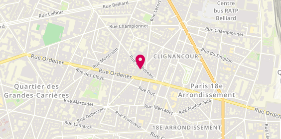 Plan de Gourmandise Duhesme, 65 Rue Duhesme, 75018 Paris