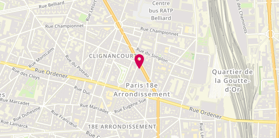 Plan de Ikko, 23 Boulevard Ornano, 75018 Paris