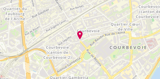 Plan de (Suppression), 32 Rue Bezons, 92400 Courbevoie
