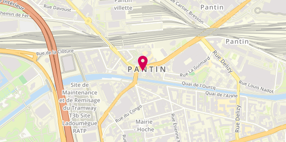Plan de Horatu, 82 avenue du Général Leclerc, 93500 Pantin