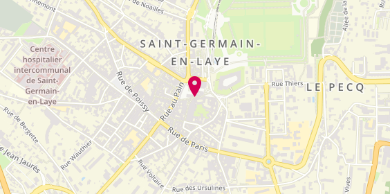 Plan de Sushi Star, 16 Rue de la Salle, 78100 Saint-Germain-en-Laye