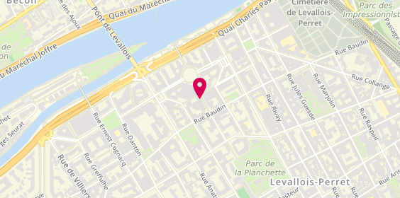 Plan de Bozen, 31 avenue de l'Europe, 92300 Levallois-Perret