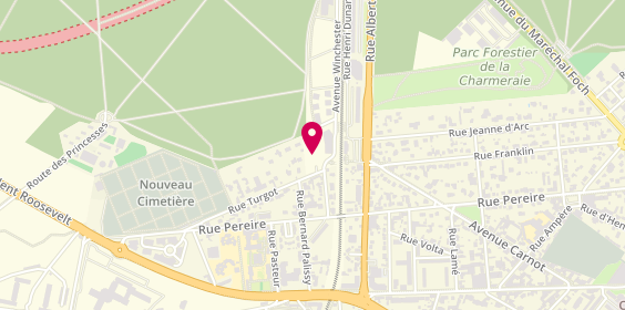 Plan de Sushi Wan, 2 Rue Turgot, 78100 Saint-Germain-en-Laye